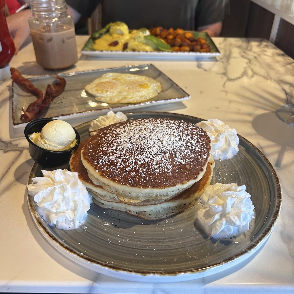 Haven Haus Cafe - Pancake combo - Breakfast & Brunch Near Me - Temecula, California Haven Haus Cafe - Pancake combo - Breakfast & Brunch Near Me - Temecula, California
