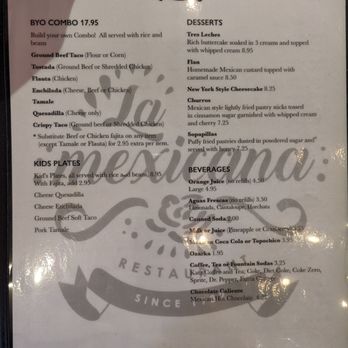 La Mexicana - Menu - Mexican Near Me - Houston, Texas La Mexicana - Menu - Mexican Near Me - Houston, Texas