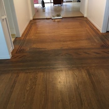 Rich Hardwood Floors - Before dining room - Flooring Near Me - Healdsburg, California