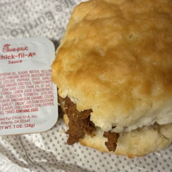 Chick-fil-A - Spicy Chicken Biscuit - Fast Food Near Me - Kapolei, Hawaii