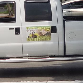 Lawn & Trees by Irv - a white truck - Tree Services Near Me