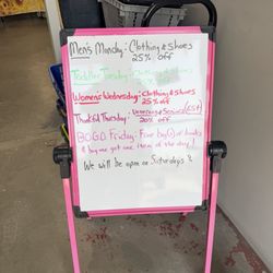 Golden Rule Industries Thrift Shop - Daily sales