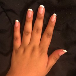 Gel French manicure Gel French manicure