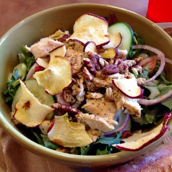 Panera Bread - $5.49 1/2 Chicken Fuji Apple salad customized with kale, Southwestern corn blend and cucumber served with a French baguette. - Sandwiches Near Me - Westborough, Massachusetts