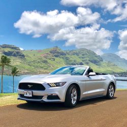 Kauai Rental Cars - 2016 Ford Mustang Convertable