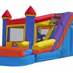 Magic Jump Rentals - Water Slides/Games | 6in1 Castle Combo Waterslide | https://bit.ly/2GPNBsF