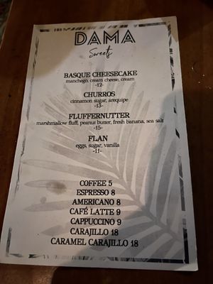 Menu photo 5 DAMA Los Angeles, CA