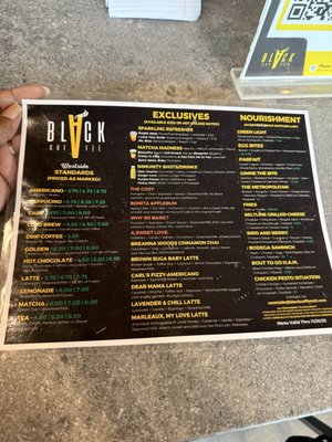 Menu photo 5 Black Coffee Atlanta, GA