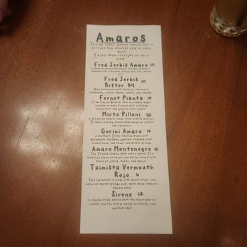 The Wedge - Dessert drink menu - Wine Bars Near Me - Syracuse, New York