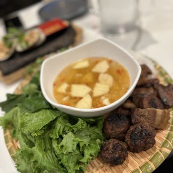 Ocean Grill & Bar - B3. Bn cha Hanoi - Hanoi style Noodle bowl - Vietnamese Near Me - Chicago, Illinois Ocean Grill & Bar - B3. Bn cha Hanoi - Hanoi style Noodle bowl - Vietnamese Near Me - Chicago, Illinois