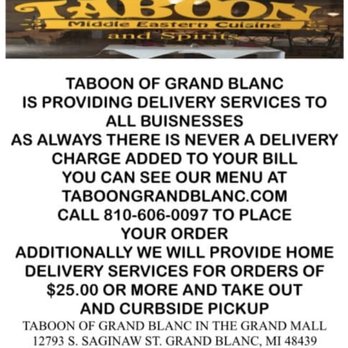 Taboon - Taboon of GB has the best Chicken shawarma sandwiches. Love their garlic sauce and bread! - Middle Eastern Near Me - Grand Blanc Township, Michigan