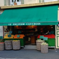 Le Fruitier Cauchois - La devanture du Fruitier Cauchois