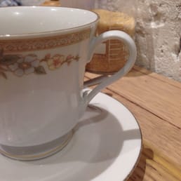 Tea in a pretty cup Tea in a pretty cup