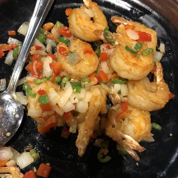 Wula Buhuan - Salt and pepper shrimp - 3/5 - Szechuan Near Me - Houston, Texas Wula Buhuan - Salt and pepper shrimp - 3/5 - Szechuan Near Me - Houston, Texas