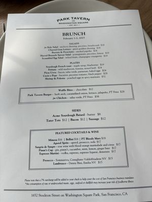 Park Tavern on Washington Square by null