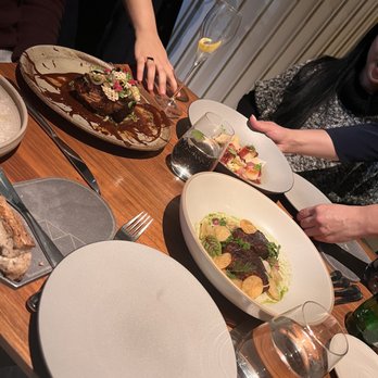 Botanist - Salmon and scallops - Canadian (New) Near Me - Vancouver, British Columbia