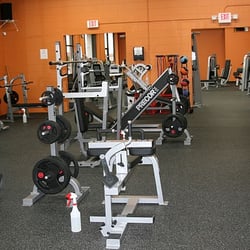 Fuel Fitness - Free weights include 2 squat racks, leg press, dbs up to 140 lbs, kbs up to 100 lbs, 2 benches, incline/decline and more.