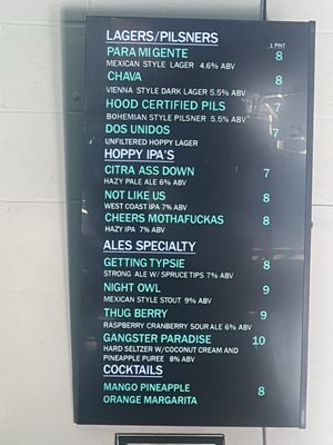 Menu photo 1 Beer Thug Brewpub Gardena, CA Menu photo 1 Beer Thug Brewpub Gardena, CA