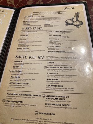 Menu photo 5 Julian's Little Italy Dunedin, FL