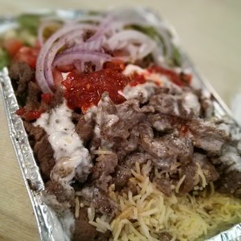 Halal Bros - ​4.8/5 Lamb Shawarma Over Rice. Had for brunch with no Breakfast and still had leftovers! - Mediterranean Near Me - Austin, Texas Halal Bros - ​4.8/5 Lamb Shawarma Over Rice. Had for brunch with no Breakfast and still had leftovers! - Mediterranean Near Me - Austin, Texas