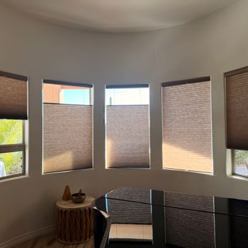 Blind and Shutter Spot - Endless possibilities with Norman Shades top/bottom adjustments - Shades & Blinds Near Me - Mesa, Arizona
