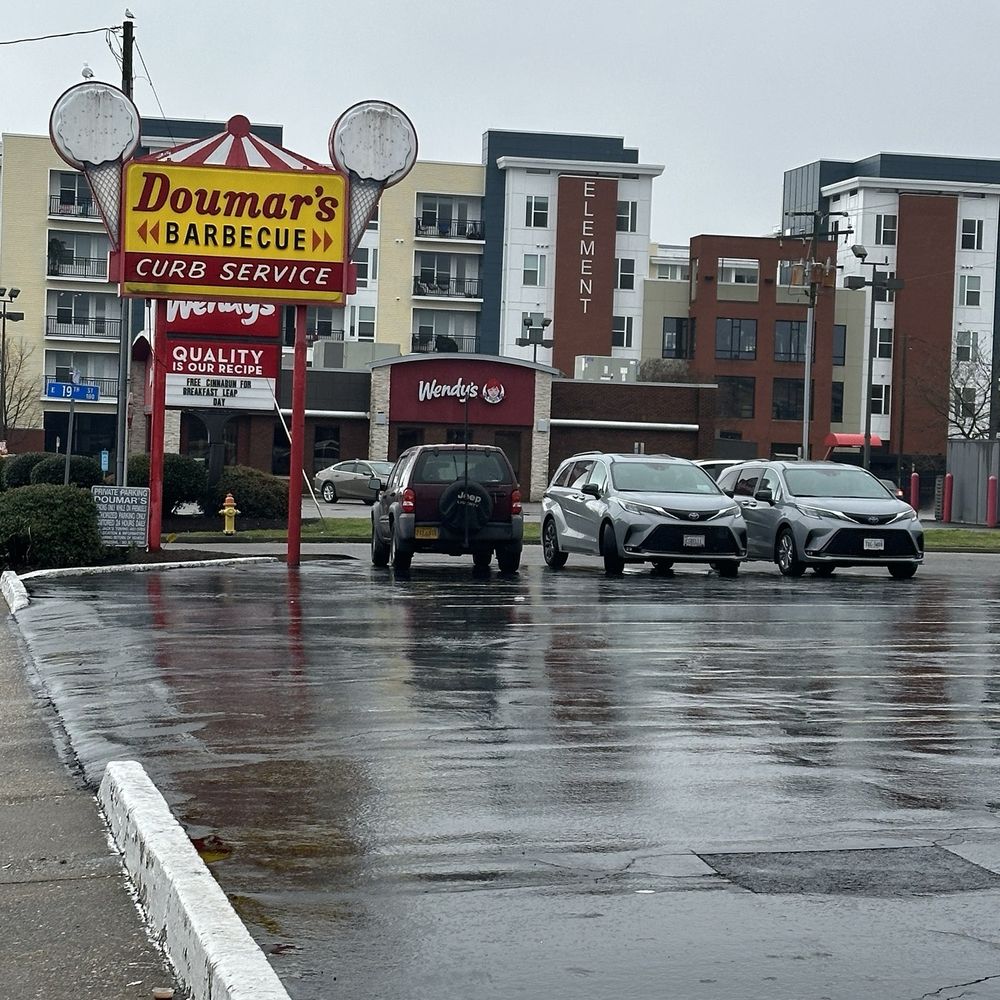 Doumar's Cones & Barbecue - Outside sign - Barbeque Near Me - Norfolk, Virginia