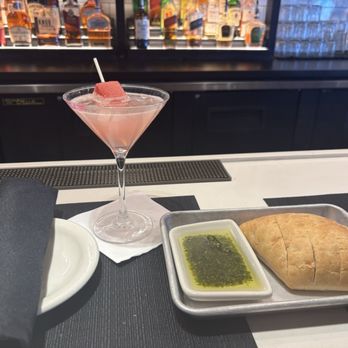 Bonefish Grill - House Bread, house oil, watermelon cocktail - Seafood Near Me - Las Vegas, Nevada Bonefish Grill - House Bread, house oil, watermelon cocktail - Seafood Near Me - Las Vegas, Nevada