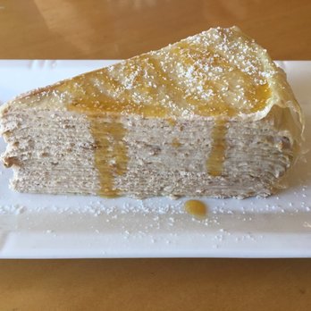 Prince Tea House - Caramel crepe cake - Desserts Near Me - Brooklyn, New York