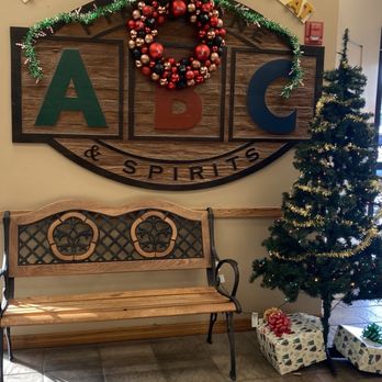 ABC Fine Wine & Spirits - a bench and christmas tree - Beer, Wine & Spirits Near Me - Boca Raton, Florida ABC Fine Wine & Spirits - a bench and christmas tree - Beer, Wine & Spirits Near Me - Boca Raton, Florida