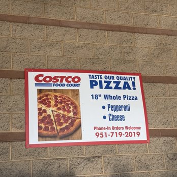Costco Wholesale - Order whole pizza call  number. nowhere on the the sign does it say a minimum four pizzas by phone - Wholesale Stores Near Me - Temecula, California