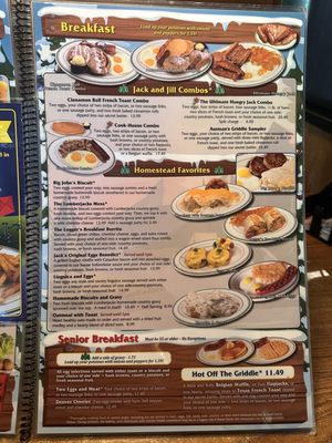 Menu photo 6 Lumberjacks Restaurant Stockton, CA