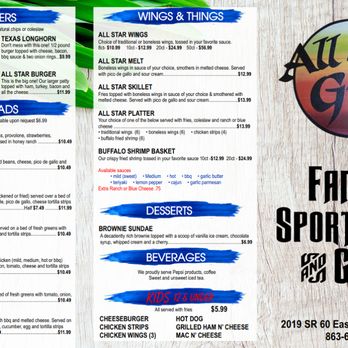 All Star Grill - the menu for all star grill - Seafood Near Me - Lake Wales, Florida All Star Grill - the menu for all star grill - Seafood Near Me - Lake Wales, Florida