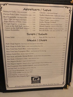 Menu photo 8 Segovia Tavern Oakland, NJ Menu photo 8 Segovia Tavern Oakland, NJ
