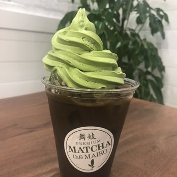 Matcha Cafe Maiko - Hojicha float - Coffee & Tea Near Me - Charlotte, North Carolina Matcha Cafe Maiko - Hojicha float - Coffee & Tea Near Me - Charlotte, North Carolina