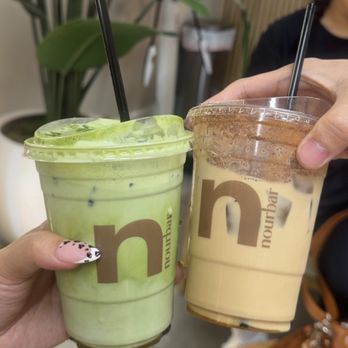 Nour Bar - Matcha Einspanner with double matcha - Juice Bars & Smoothies Near Me - Bakersfield, California