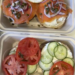 tomato bagel and lox bagel tomato bagel and lox bagel