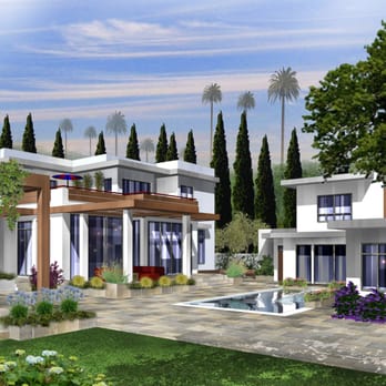 DMJ design - Sherman Oaks custom home Rear view with guest house - Interior Design Near Me - Sherman Oaks, California DMJ design - Sherman Oaks custom home Rear view with guest house - Interior Design Near Me - Sherman Oaks, California