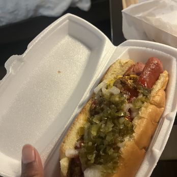 Mikey’s Drive Thru - Jumbo dog. Mmmmmmm good. - Burgers Near Me - Orangeburg, South Carolina Mikey’s Drive Thru - Jumbo dog. Mmmmmmm good. - Burgers Near Me - Orangeburg, South Carolina