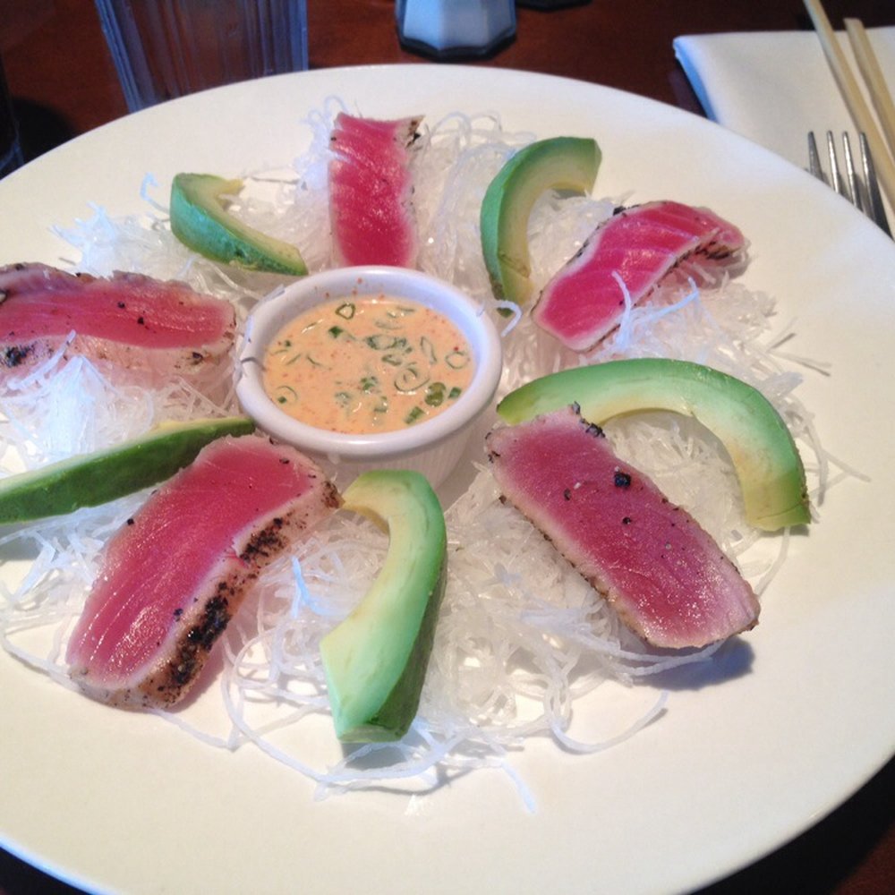 Osaka - Tuna avocado sashimi. - Japanese Near Me - Tulsa, Oklahoma Osaka - Tuna avocado sashimi. - Japanese Near Me - Tulsa, Oklahoma