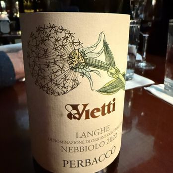 Huber's Cafe - Lange Nebbiolo- lovely red wine. - American Near Me - Portland, Oregon