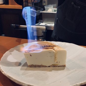 Kokkaku - Fire Cheese Cake - New American Near Me - Seattle, Washington Kokkaku - Fire Cheese Cake - New American Near Me - Seattle, Washington