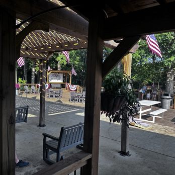 Peach Park - Outside area. - Ice Cream & Frozen Yogurt Near Me - Clanton, Alabama