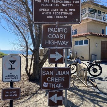 Doheny State Beach - Signage at the park - Beaches Near Me - Dana Point, California Doheny State Beach - Signage at the park - Beaches Near Me - Dana Point, California