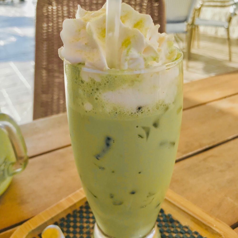 Java Owl Coffee House - iced matcha latte with oat milk - Coffee & Tea Near Me - Nassau Bay, Texas Java Owl Coffee House - iced matcha latte with oat milk - Coffee & Tea Near Me - Nassau Bay, Texas