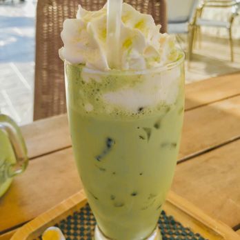Java Owl Coffee House - iced matcha latte with oat milk - Coffee & Tea Near Me - Nassau Bay, Texas Java Owl Coffee House - iced matcha latte with oat milk - Coffee & Tea Near Me - Nassau Bay, Texas