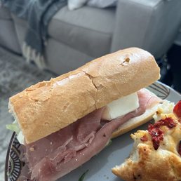 Michele Sub and Focacia bread Michele Sub and Focacia bread