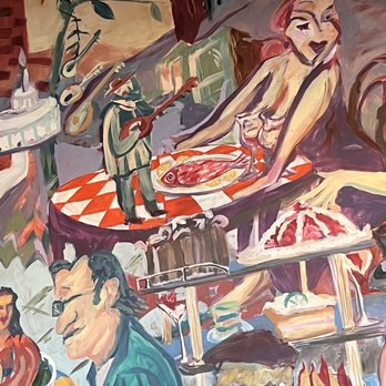 Grotto Ristorante - Mural - Italian Near Me - Houston, Texas