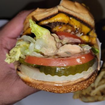 In-N-Out Burger - Look at this massive burger I ordered. Yummy - Burgers Near Me - San Diego, California In-N-Out Burger - Look at this massive burger I ordered. Yummy - Burgers Near Me - San Diego, California
