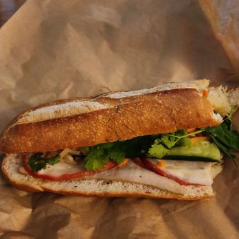 Rice and Spoon Vietnamese Cuisine - Big bread and small inside portion. Bread is hard. - Vietnamese Near Me - Newark, California Rice and Spoon Vietnamese Cuisine - Big bread and small inside portion. Bread is hard. - Vietnamese Near Me - Newark, California