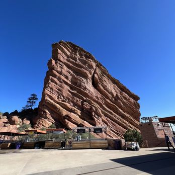 Red Rocks Amphitheatre - A dramatic red rock. - Music Venues Near Me - Morrison, Colorado Red Rocks Amphitheatre - A dramatic red rock. - Music Venues Near Me - Morrison, Colorado